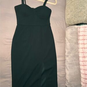 Elegant Green Women's Dress